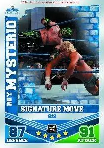 WWE - Slam Attax - Mayhem - Slam Attax Mayhem Card: 619-Rey Mysterio
