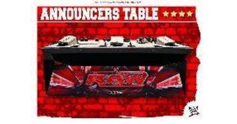 wwe announce table toy