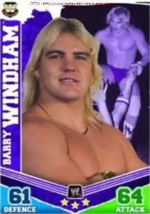 WWE - Slam Attax - Mayhem - Slam Attax Mayhem Card: Barry Windham