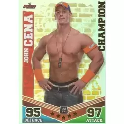 Slam Attax Mayhem Card: Champion John Cena