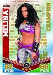 WWE - Slam Attax - Mayhem - Slam Attax Mayhem Card: Champion Melina