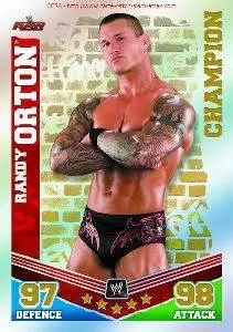 WWE - Slam Attax - Mayhem - Slam Attax Mayhem Card: Champion Randy Orton