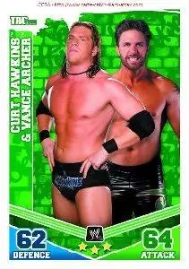 WWE - Slam Attax - Mayhem - Slam Attax Mayhem Card: Curt Hawkins & Vance Archer