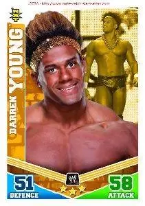 Slam Attax - Mayhem - Carte Slam Attax Mayhem : Darren Young
