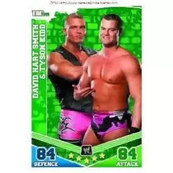 Slam Attax Mayhem Card: David Hart Smith & Tyson Kidd