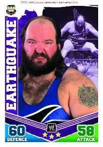 WWE - Slam Attax - Mayhem - Slam Attax Mayhem Card: Earthquake