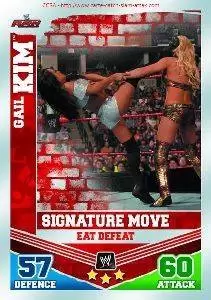 WWE - Slam Attax - Mayhem - Slam Attax Mayhem Card: Eat Defeat-Gail Kim