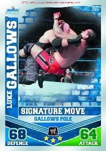 WWE - Slam Attax - Mayhem - Slam Attax Mayhem Card: Gallows Pole-Luke Gallows