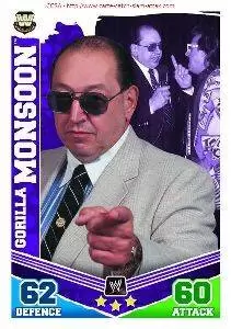 Slam Attax - Mayhem - Carte Slam Attax Mayhem : Gorilla Monsoon