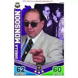 Carte Slam Attax Mayhem : Gorilla Monsoon