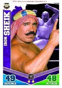 WWE - Slam Attax - Mayhem - Slam Attax Mayhem Card: Iron Sheik