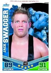 WWE - Slam Attax - Mayhem - Slam Attax Mayhem Card: Jack Swagger