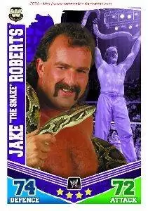WWE - Slam Attax - Mayhem - Slam Attax Mayhem Card: Jake The Snake Roberts