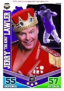 WWE - Slam Attax - Mayhem - Slam Attax Mayhem Card: Jerry The King Lawler