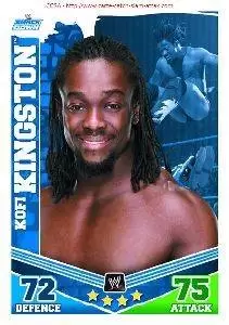 WWE - Slam Attax - Mayhem - Slam Attax Mayhem Card: Kofi Kingston