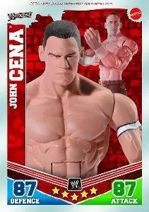 WWE - Slam Attax - Mayhem - Slam Attax Mayhem Card: Mattel Flex Force John Cena