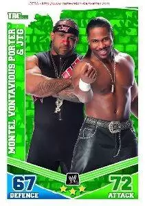 WWE - Slam Attax - Mayhem - Slam Attax Mayhem Card: Montel Vontavious Porter ( MVP ) & JTG