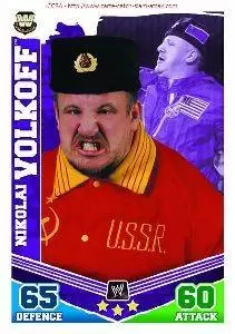 WWE - Slam Attax - Mayhem - Slam Attax Mayhem Card: Nikolai Volkoff