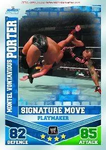 WWE - Slam Attax - Mayhem - Slam Attax Mayhem Card: Playmaker-Montel Vontavious Porter ( MVP )