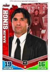 WWE - Slam Attax - Mayhem - Slam Attax Mayhem Card: Ranjin Singh