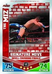 WWE - Slam Attax - Mayhem - Slam Attax Mayhem Card: Skull Crushing Finale-The Miz