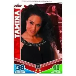 Slam Attax Mayhem Card: Tamina