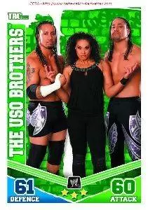 WWE - Slam Attax - Mayhem - Slam Attax Mayhem Card: THE USO Brothers