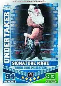 WWE - Slam Attax - Mayhem - Slam Attax Mayhem Card: Tombstone Piledriver-Undertaker