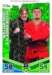 WWE - Slam Attax - Mayhem - Slam Attax Mayhem Card: William Regal & Vladimir Kozlov