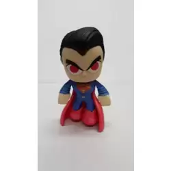 Superman Hovering Red Eyes