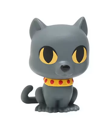 Mystery Minis DC Comics - Series 3 -  Super Heroes And Pets - Isis Catwoman\'s Cat Grey