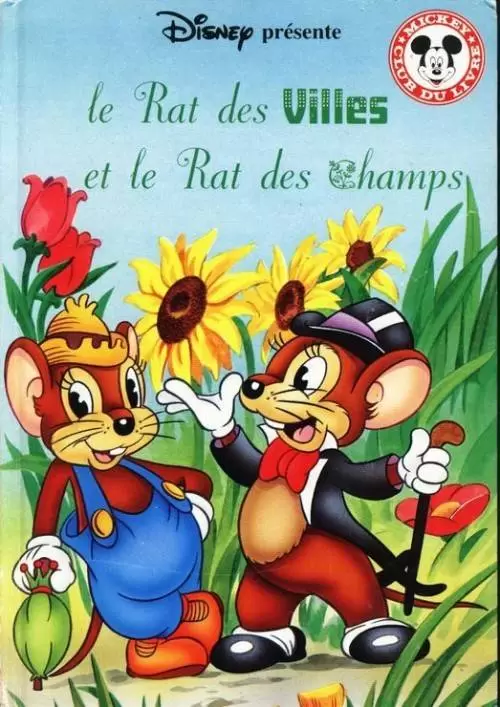 Mickey Club du Livre - Le Rat des villes et le rat des champs