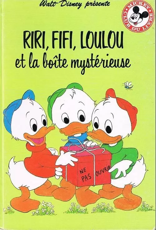 Mickey Club du Livre - Riri, fifi, loulou et la boîte mystérieuse