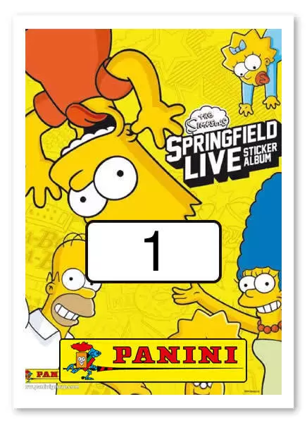 Simpsons Springfield live - Sticker n°1