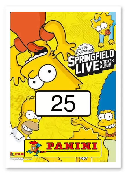 Simpsons Springfield live - Sticker n°25