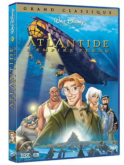 Les grands classiques de Disney en DVD - Atlantide (Atlantis) - L\'empire perdu