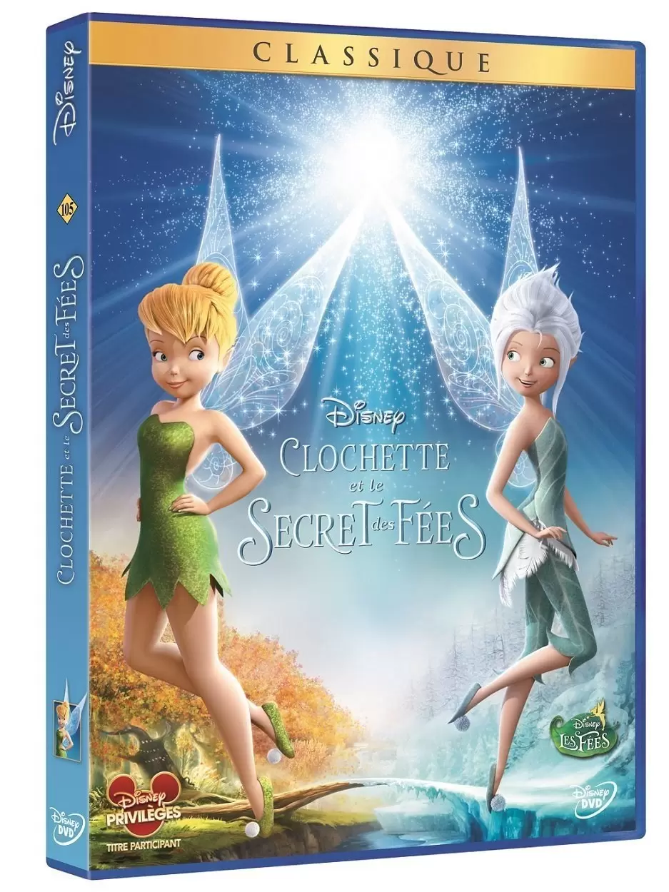 Les grands classiques de Disney en DVD - Clochette et le secret des fées