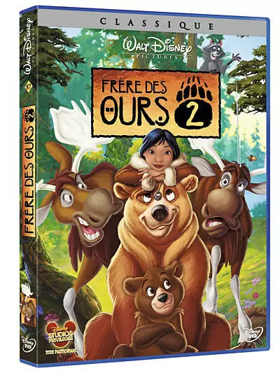 Les grands classiques de Disney en DVD - Frère des ours 2