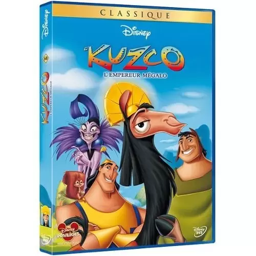 Les grands classiques de Disney en DVD - Kuzco, l\'empereur mégalo