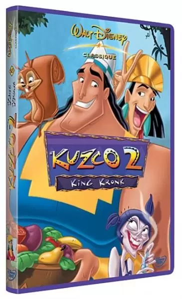 Les grands classiques de Disney en DVD - Kuzco, l\'empereur mégalo 2 - King Kronk / Un Kronk nouveau genre