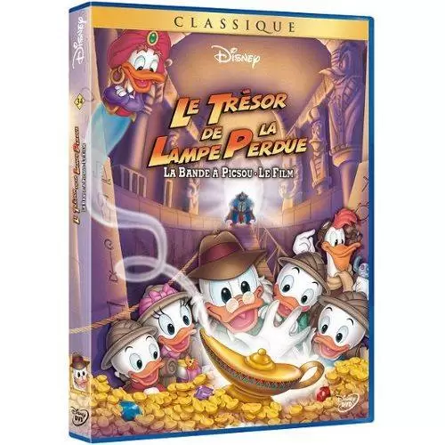 Les grands classiques de Disney en DVD - La bande à Picsou, le film : Le trésor de la lampe perdue
