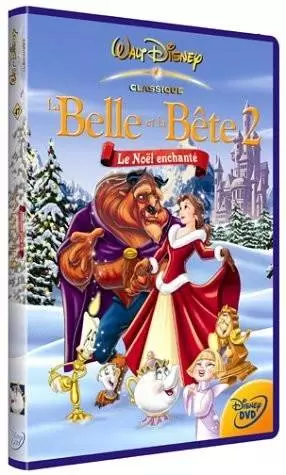 Les grands classiques de Disney en DVD - La belle et la bête 2 - Le Noël enchanté