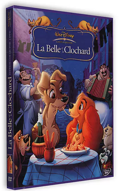 Les grands classiques de Disney en DVD - La belle et le clochard