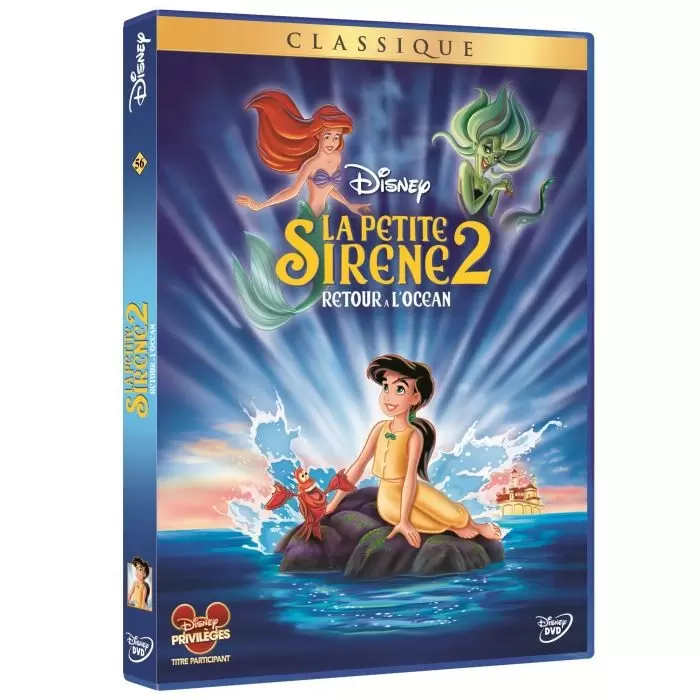 Les grands classiques de Disney en DVD - La petite sirène 2 - Retour à l\'océan