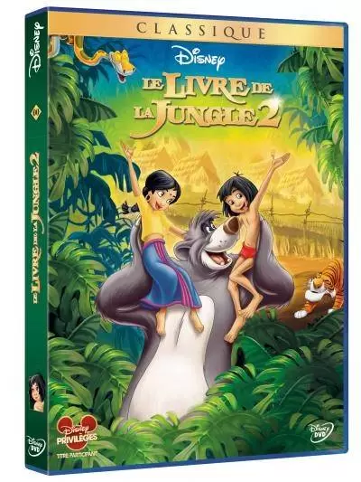 Les grands classiques de Disney en DVD - Le livre de la jungle 2
