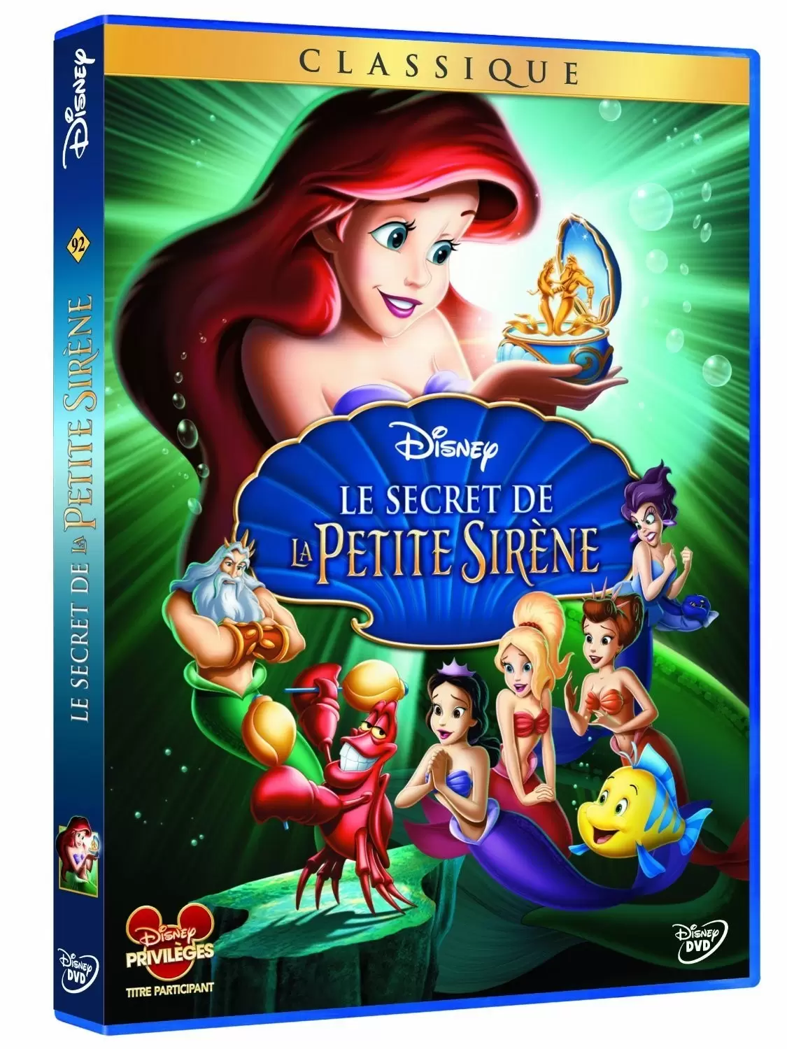 Les grands classiques de Disney en DVD - Le secret de la petite sirène