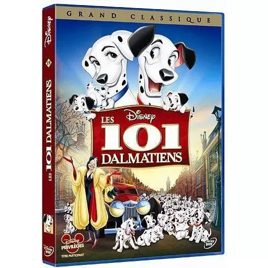 Les grands classiques de Disney en DVD - Les 101 dalmatiens