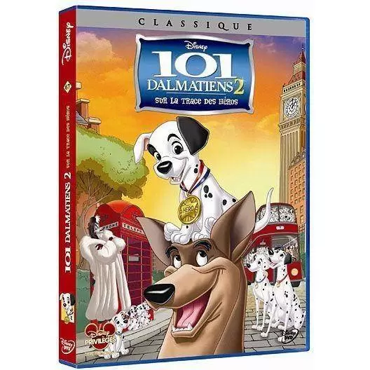 Les grands classiques de Disney en DVD - Les 101 dalmatiens 2 - Sur la trace des héros / L\'aventure londonienne de Patch