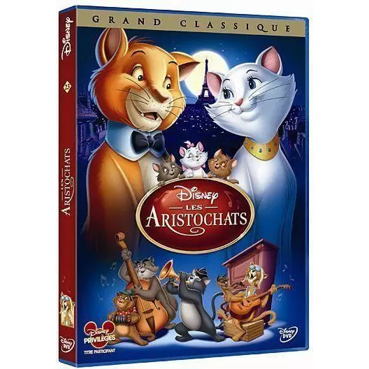 Les grands classiques de Disney en DVD - Les aristochats