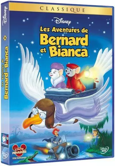 Les grands classiques de Disney en DVD - Les aventures de Bernard et Bianca